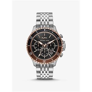 Michael Kors Bayville Silver-Tone Watch