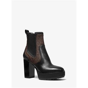 MICHAEL Michael Kors Cramer Logo And Leather Platform Boot