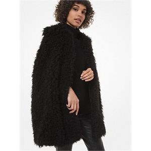 MICHAEL Michael Kors Faux Fur Cape