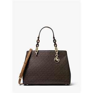 MICHAEL Michael Kors Cynthia Logo Satchel