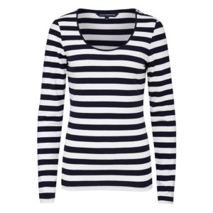 French Connection Longsleeve Scoop Neck Tee