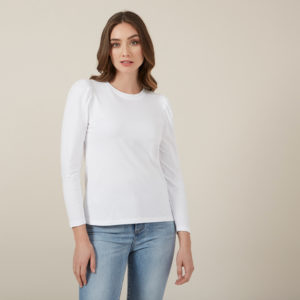 French Connection Puff Longsleeve Tee