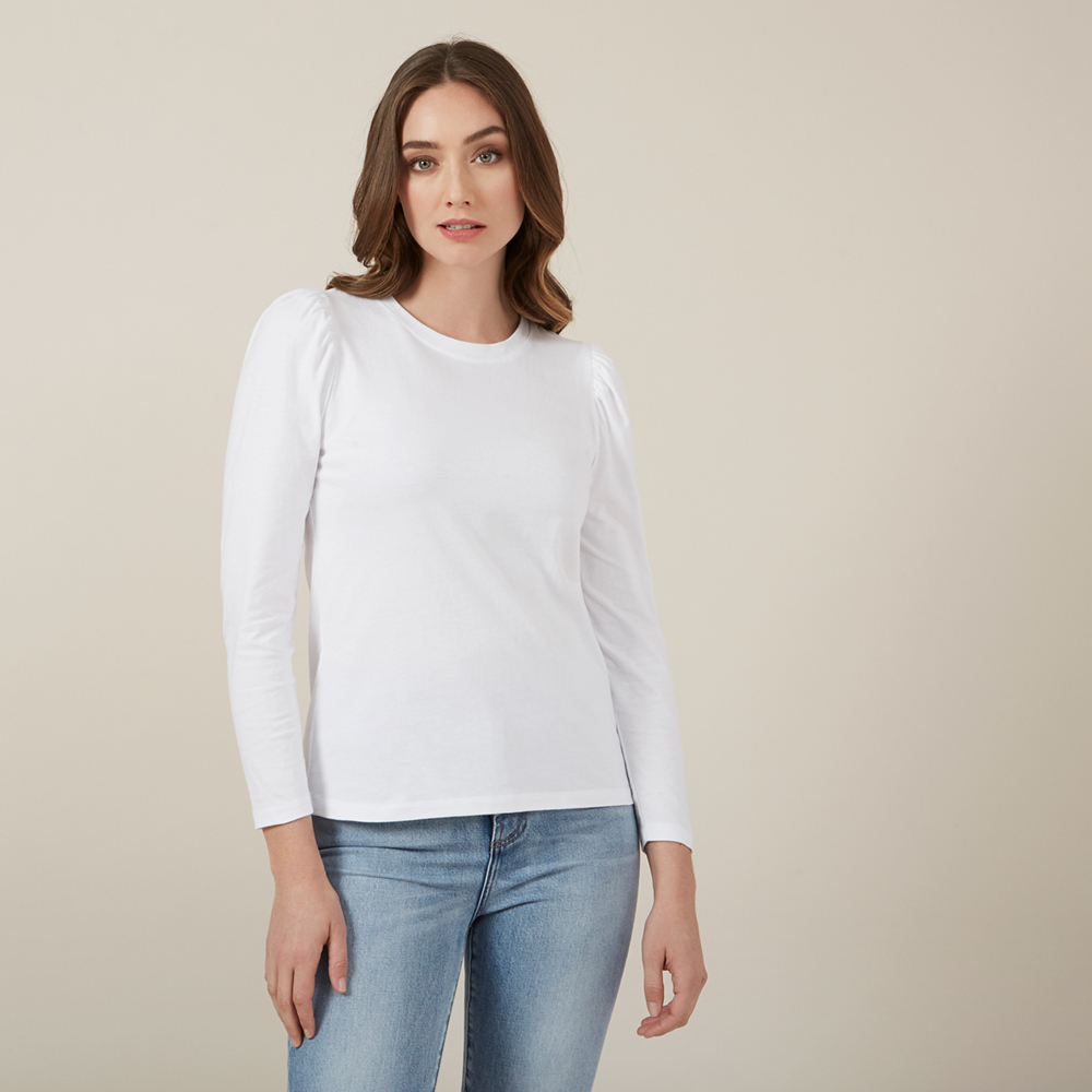 French Connection Puff Longsleeve Tee