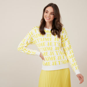 French Connection Je T'aime Knit