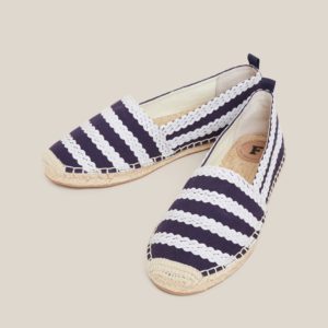 French Connection Stripe Espadrille