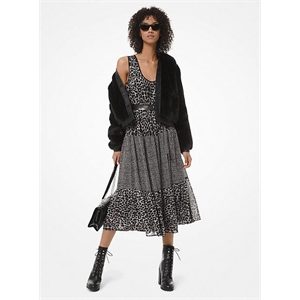 MICHAEL Michael Kors Faux Fur Bomber Jacket