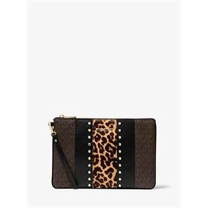 MICHAEL Michael Kors Jet Set Large Mixed-Media Travel Pouch