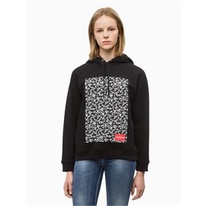 Floral Printed Hoodie