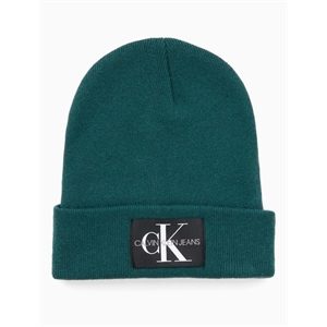 Wool Cashmere Monogram Logo Beanie