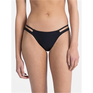 Black Strap Cheeky Bikini Bottom