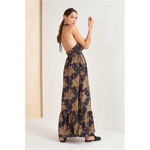 Tigerlily Fortunei Silk Maxi Dress