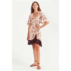 Tigerlily Mazari Silk Dress