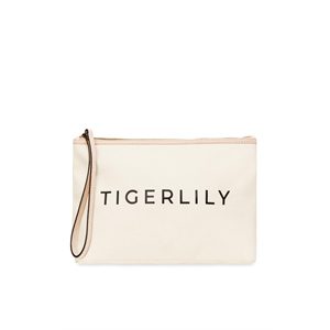 Tigerlily Signature Canvas Clutch