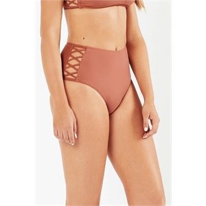 Tigerlily Taha Mid Coverage Corset Bikini Pant