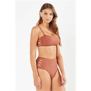 Tigerlily Taha Eden Straight Across Bikini Top