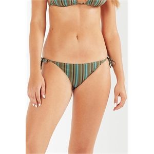 Tigerlily Margaux Stripe Miranda Tie Side Mid-Coverage Bikini Pant