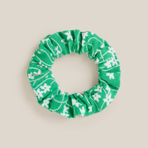 French Connection Looped Floral Hair Scrunchie