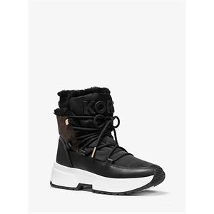 MICHAEL Michael Kors Cassia Nylon And Leather Boot
