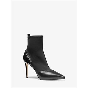 MICHAEL Michael Kors Khloe Scuba And Leather Ankle Boot
