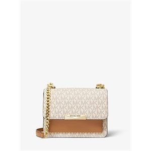 MICHAEL Michael Kors Jade Extra-Small Logo And Leather Crossbody Bag