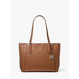 MICHAEL Michael Kors Mae Medium Pebbled Leather Tote Bag