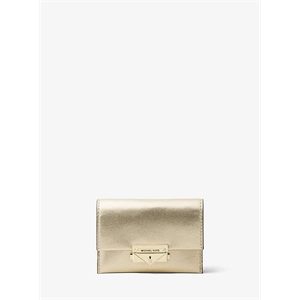 MICHAEL Michael Kors Cece Small Metallic Leather Wallet