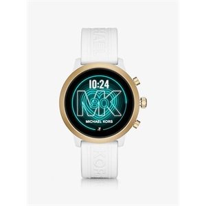 Michael Kors Access Michael Kors Access Mkgo Gold-Tone And Silicone Smartwatch