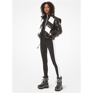 MICHAEL Michael Kors Color-Block Cire Hooded Puffer Jacket