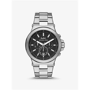 Michael Kors Oversized Dylan Silver-Tone Watch
