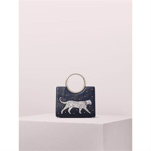 Kate Spade Sam Panther-Appliquã© Bracelet Mini Satchel