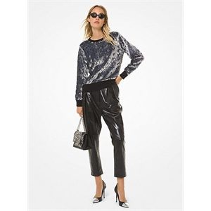MICHAEL Michael Kors Sequined Nylon-Blend Sweater