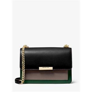 MICHAEL Michael Kors Jade Large Tri-Color Leather Crossbody