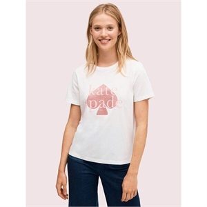 Kate Spade Glitter Logo Tee