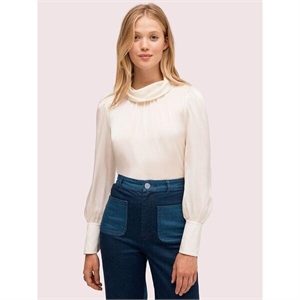 Kate Spade Silk Charmeuse Blouse