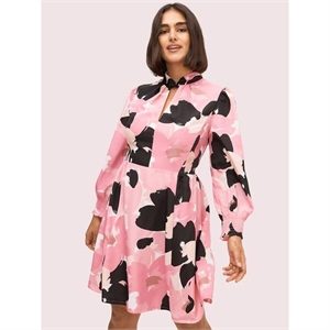 Kate Spade Brush Bloom Smocked Dress