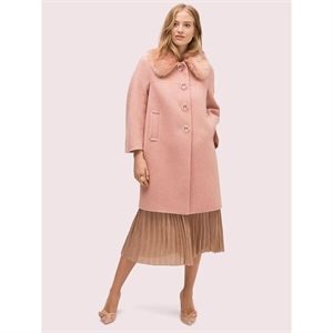 Kate Spade Metallic Twill Coat