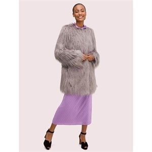 Kate Spade Faux Fur Coat