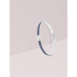 Kate Spade Heritage Spade Glitter Thin Enamel Spade Bangle