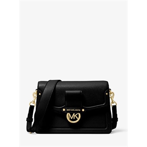 MICHAEL Michael Kors Jessie Medium Pebbled Leather Shoulder Bag