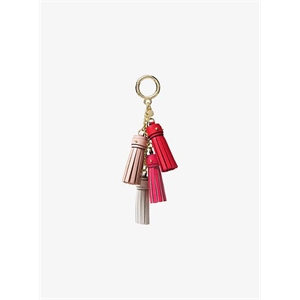 MICHAEL Michael Kors Leather Mini Tassel Key Chain