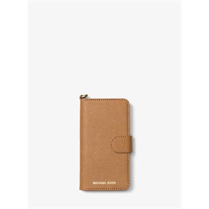 MICHAEL Michael Kors Saffiano Leather Folio Phone Case For Iphone7/8