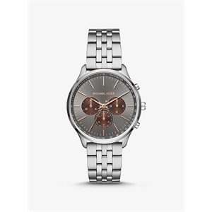 Michael Kors Sutter Silver-Tone Watch