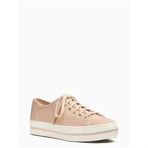 Kate Spade Keds X Kate Spade New York Triple Kick Faille Sneakers