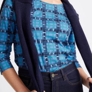 Sportscraft Clancy Check Tee