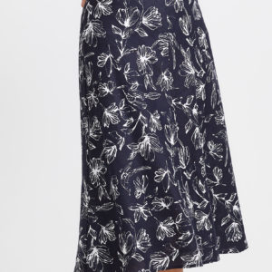 Sportscraft Adalia Linen Print Skirt