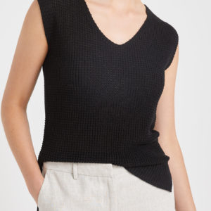Sportscraft Fonda Linen Blend Top