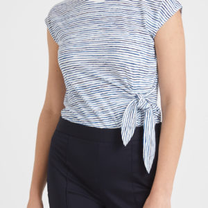 Sportscraft Mya Stripe Tie Top