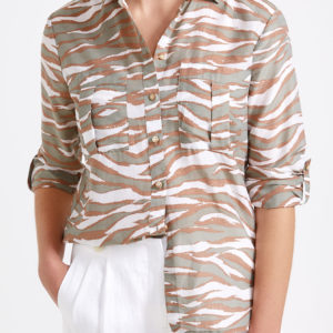 Sportscraft Jane Animal Print Shirt