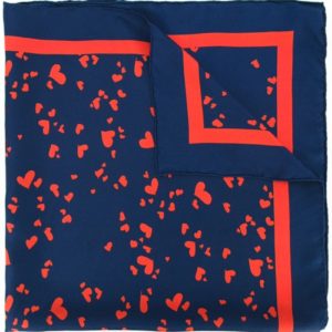 MacGraw Heart Print Scarf