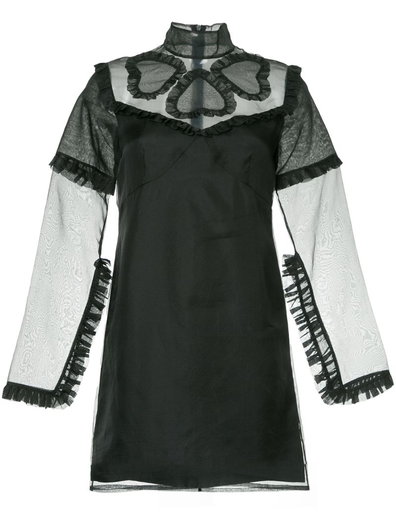 MacGraw Queen Of Hearts Silk Dress